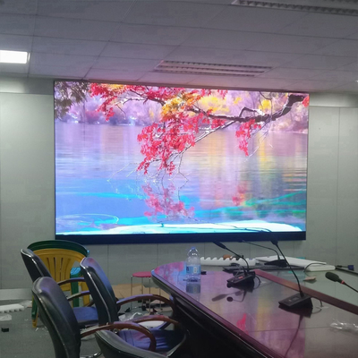 وحدات البكسل الصغيرة P1.25 4K 8K LED لتركيب جدار الفيديو عالي الدقة في غرفة الاجتماعات
