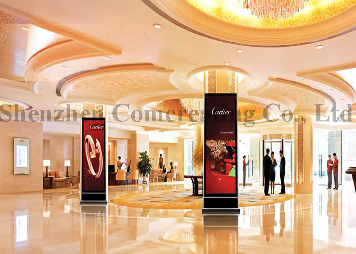 داخلي الإعلان أدى عرض حجم 1000 ملليمتر X 2000 ملليمتر الحديد مجلس الوزراء للتسوق مول