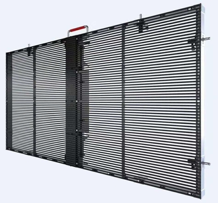 شاشة LED مرنة فائقة النحافة فائقة النحافة بالألوان الكاملة ستارة زجاجية P2.6-7.82mm