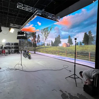 XR Studio Background Led Wall ، شاشة LED داخلية ثلاثية الأبعاد غامرة