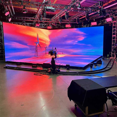 XR Studio Background Led Wall ، شاشة LED داخلية ثلاثية الأبعاد غامرة