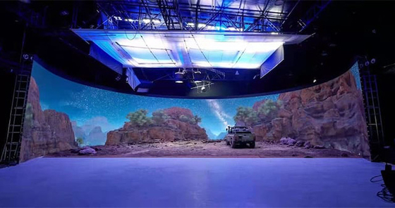 XR Studio Background Led Wall ، شاشة LED داخلية ثلاثية الأبعاد غامرة