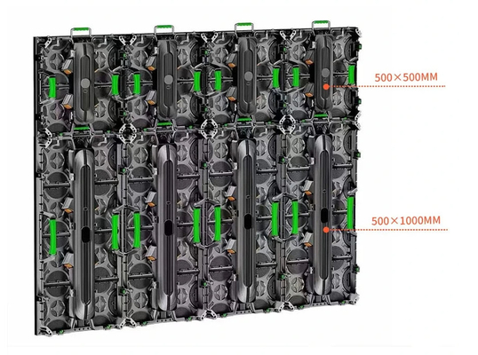 HD الخلفية العامة تأجير شاشة LED ضد الغبار ومقاوم للماء P3.9 P2.9