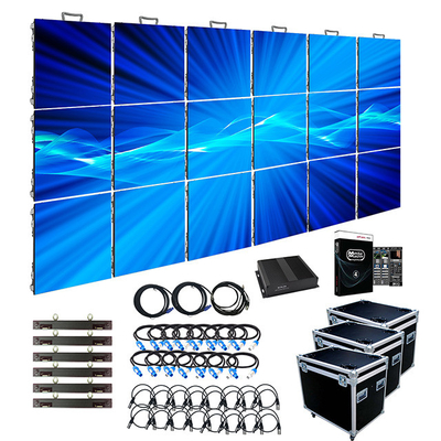 لوحة عرض LED لجدار الفيديو LED بالألوان الكاملة P2.6 P2.9 P3.91