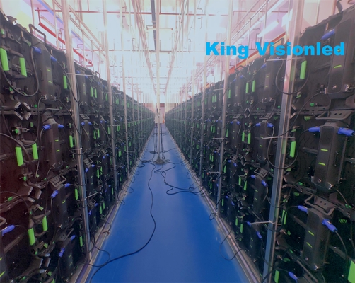 حدث عرض LED لتأجير خلفية المسرح بالألوان الكاملة P3.91 P4.81 من King Visionled