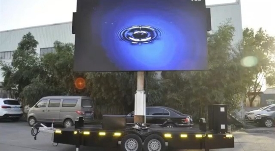 شاشة عرض LED لشاحنة متحركة ثابتة ، شاشة عرض LED رقمية متحركة ، لوحة إعلانات ، شاحنة أعمال