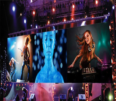 شاشة عرض LED من الألومنيوم المصبوب بالقالب في الهواء الطلق بالألوان الكاملة P2.9 P3.9 جدار فيديو LED للإيجار