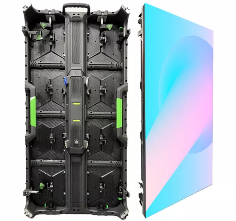 ألوان كاملة خارجية P3.91 500x1000Mm تأجير خلفيات فيديو LED